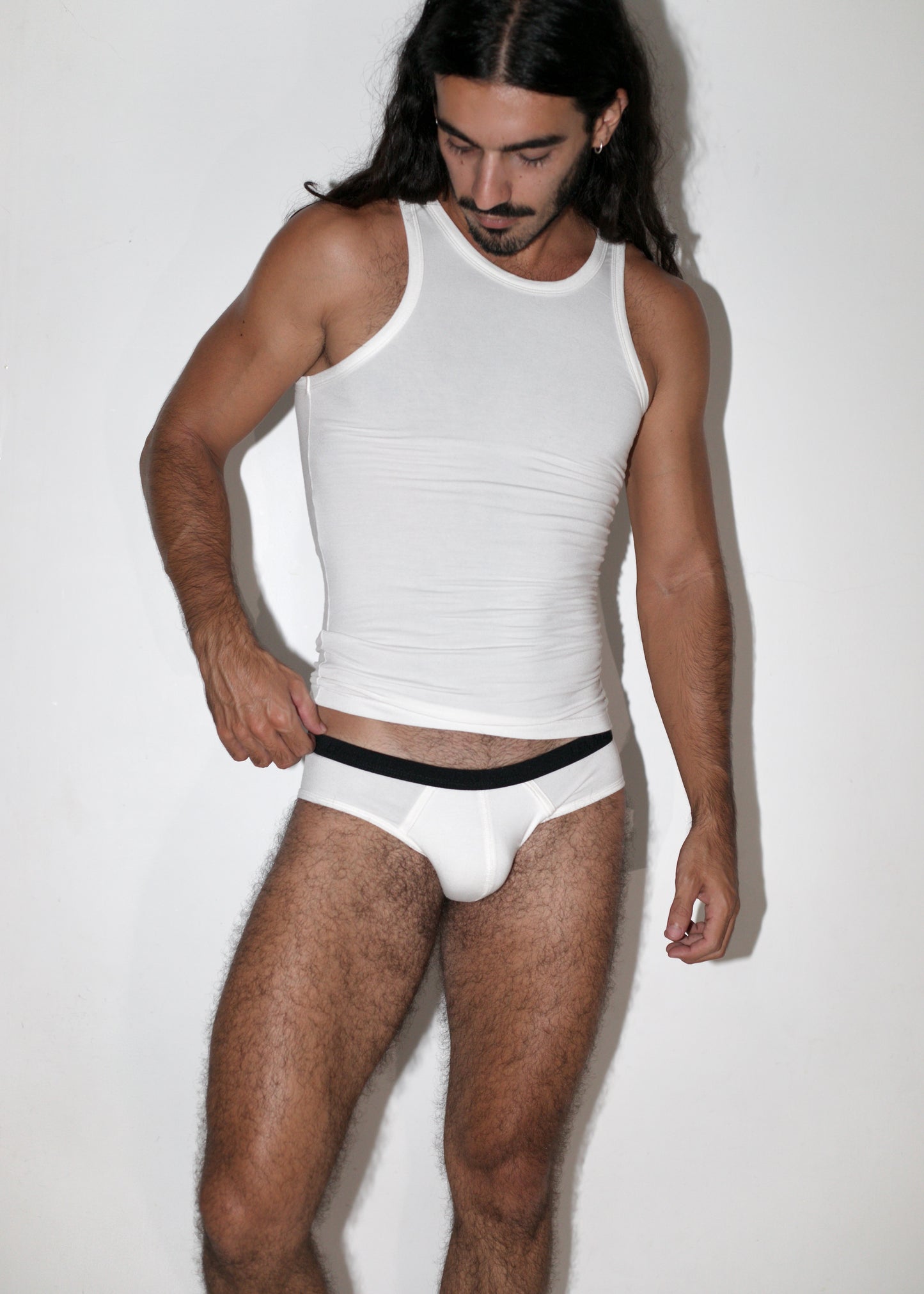 Incognito Tank Top — Avorio