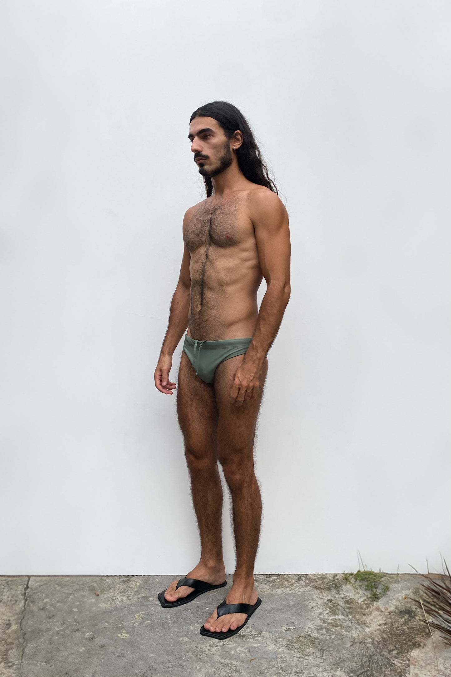 Incognito Swim Briefs – Army